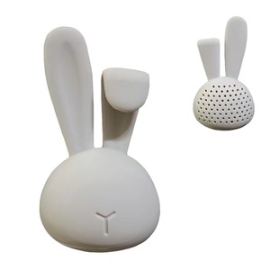 Rabbit ears tea maker tea filter fine mesh tea bag silicone rabbit head tea residue tea leakage tea filter