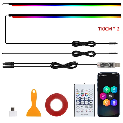 car interior central control atmosphere: Other lights - 3-controls-app-remote-control-110cm2-to-two