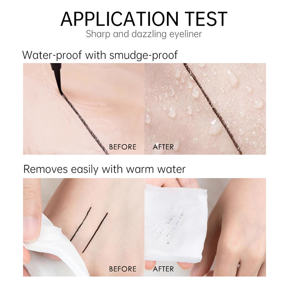Nuevos productos transfronterizos PAGE VINE delicado lápiz de delineador de ojos de color impermeable a prueba de sudor no es fácil de desnudarse, cepillo suave duradero