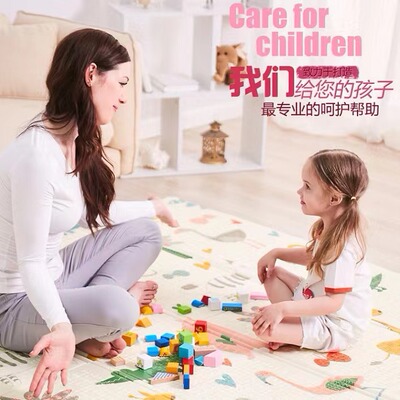 宝宝爬行垫折叠双面加厚客厅防水婴儿童爬爬垫防潮地垫地板泡沫垫