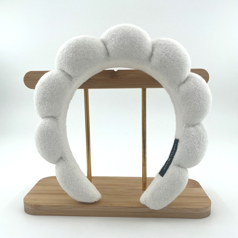 360g All-Cotton Terry Cloth Headband, High-Top Cloud Headband, Skin-Friendly, Breathable, Water-Absorbent, Sweat-Absorbent Headband