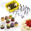 Cross border Decorating mouth suit 27 Set of parts Cake Cookies baking Piping suit Storage box Piping tool