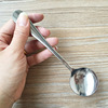 1010 stainless steel spoon long handle thick steel spoon watermelon spoon dessert spoon tuning spoon independent packaging logo