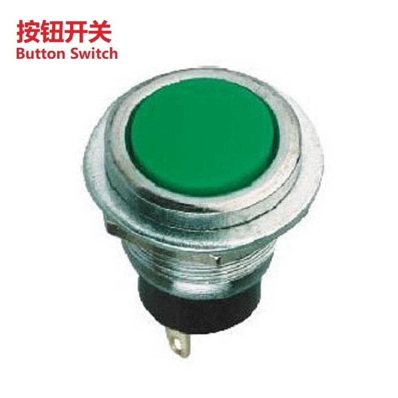 按钮开关12mm 常闭按钮开关10mm 常开电源按钮开关