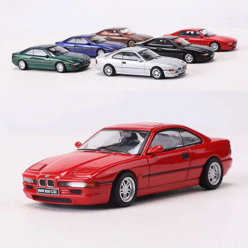 SHADOW 1:64 car model BMW 850CSi car simulation alloy car model collection