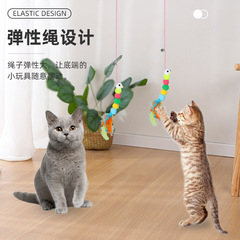 猫のおもちゃは猫のひもをからかって猫の棒を掛けます。