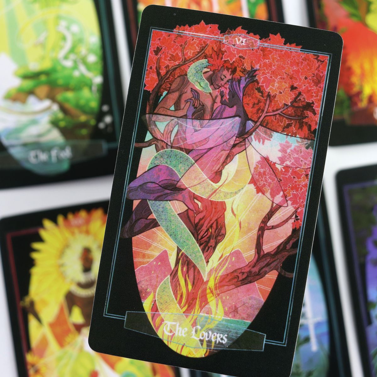 Gioco di carte tarocchi children of ostara per feste e tavoli_voghion.com