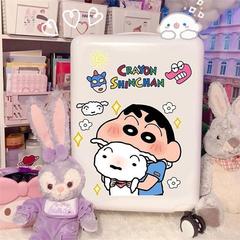 漫画アニメクレヨンしんちゃん防水接着剤不使用スーツケースステッカーブロックスクラッチパーソナライズされたクリエイティブ装飾ステッカー