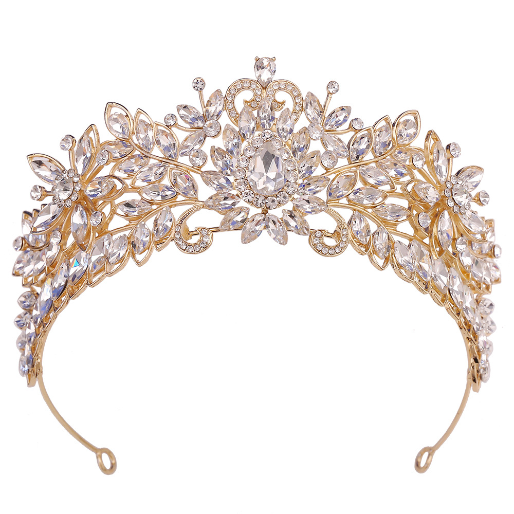 新娘珍珠水晶皇冠