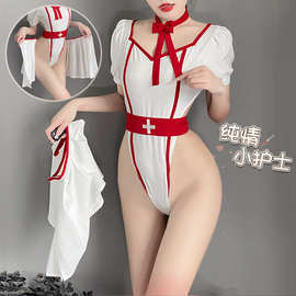 林林婷情趣内衣女纯欲护士制服诱惑性感火辣睡衣激情套装免脱2619