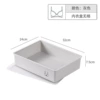 Underwear box without grid gray