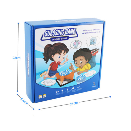 Renebo Toys Mirror Guessing Game: Imagination-Powered Children's Board Game, Parent-Child Interactive Brain Battle