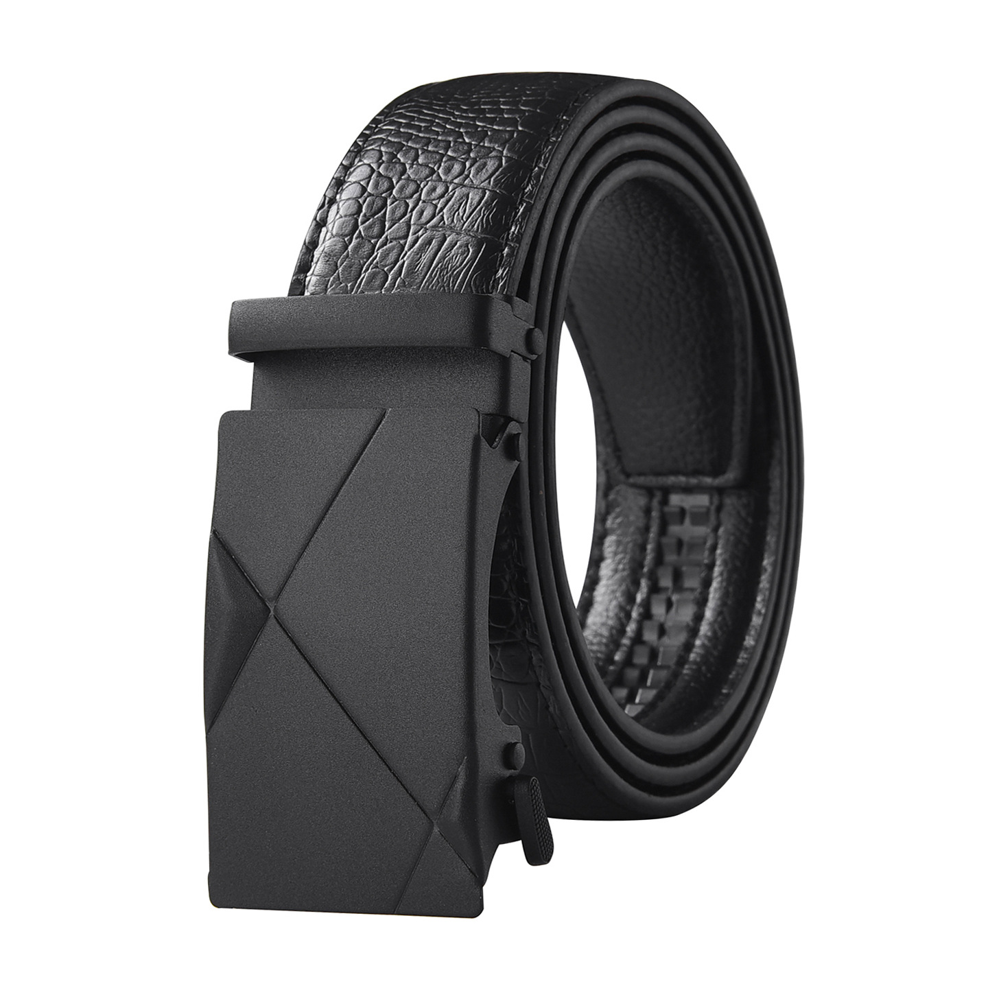 Cinturón negro para la línea triangular