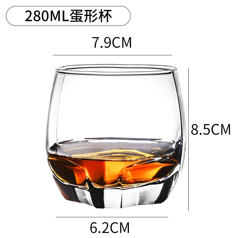 Vidrio de cristal creativo de cóctel de whisky conjunto de tazas de vino clásico tumbler bar cerveza