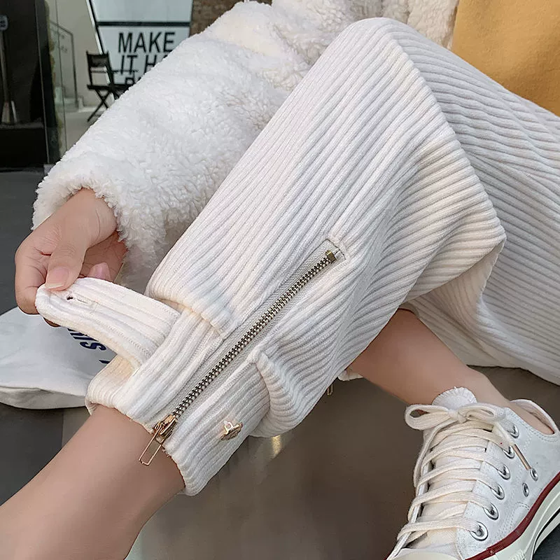 Вельветовые брюки для детей весенне-осенние