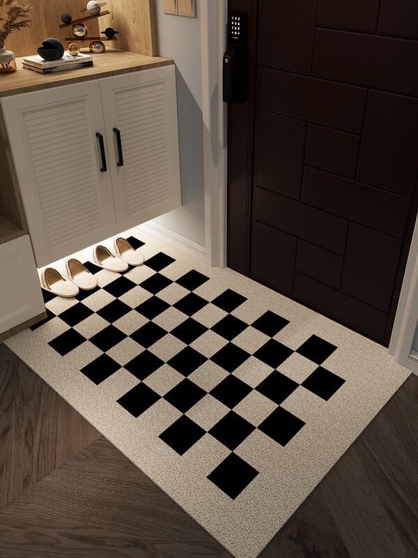 Luxury Entrance Door Mat, Silk Loop Floor Mat for Entryway, High-End Feel, Customizable, Dirt-Scraping, Dust-Proof Luxury Entrance Door Mat, Silk Loop Floor Mat for Entryway, High-End Feel, Customizable, Dirt-Scraping, Dust-Proof