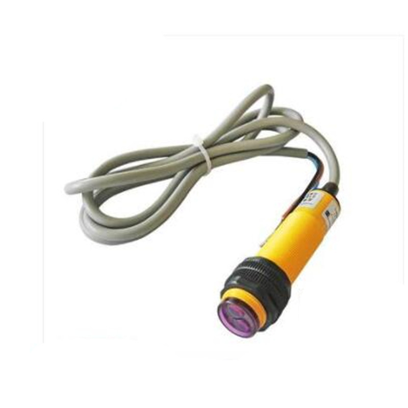 E18-D50NK 红外避障传感器 漫反射式光电开关直流NPN常开DC6-36V