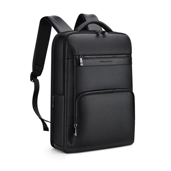 Emperor Paul Men's Backpack New Style Genuine Leather First-Layer Cowhide Business Travel Backpack Large Capacity Student School Bag