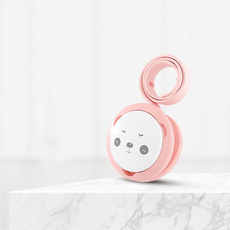 Cadena para chupete con diseño de panda, caja de almacenamiento para chupete, caja transparente a prueba de polvo para chupete de bebé, 2 opciones disponibles