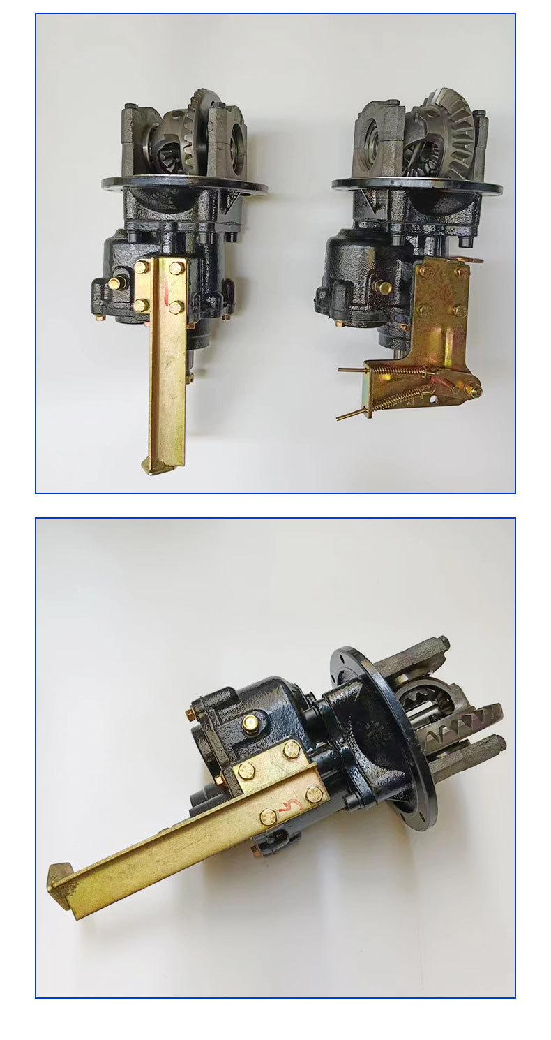 Zongshen Loncin Foton Tricycle Motorcycle Chang'An Rear Axle Gear Box Auxiliary Transmission Differential Gear Box Specifically for Tricycles