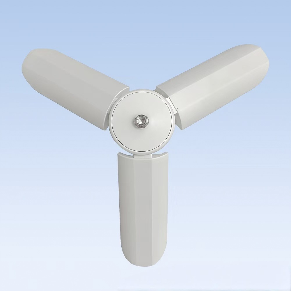 8CM plastic tripod, pure white