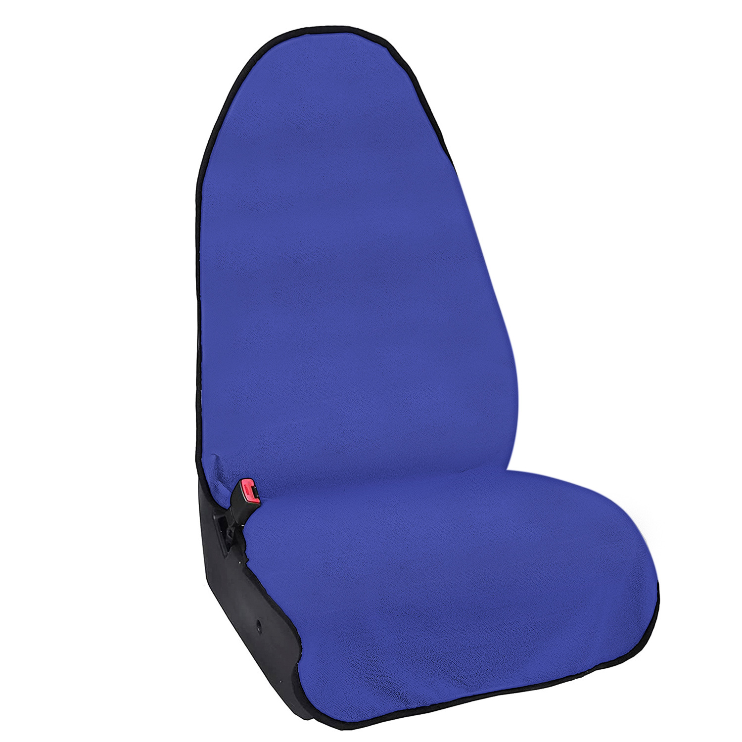 진한 파란색 싱글 시트