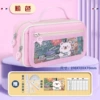 Pink [Free course schedule + 4-piece set of rulers]