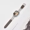 [Xiaoxiangfeng Genuine Leather Metal Chain] Taupe