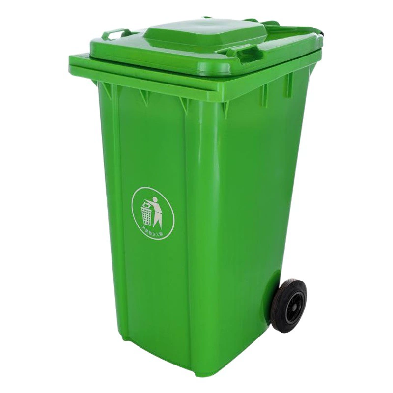 Yongyao прямые продажи с фабрики 240 л пластиковое мусорное ведро утолщенный прицеп наружная санитария мусорное ведро гарантия на два года