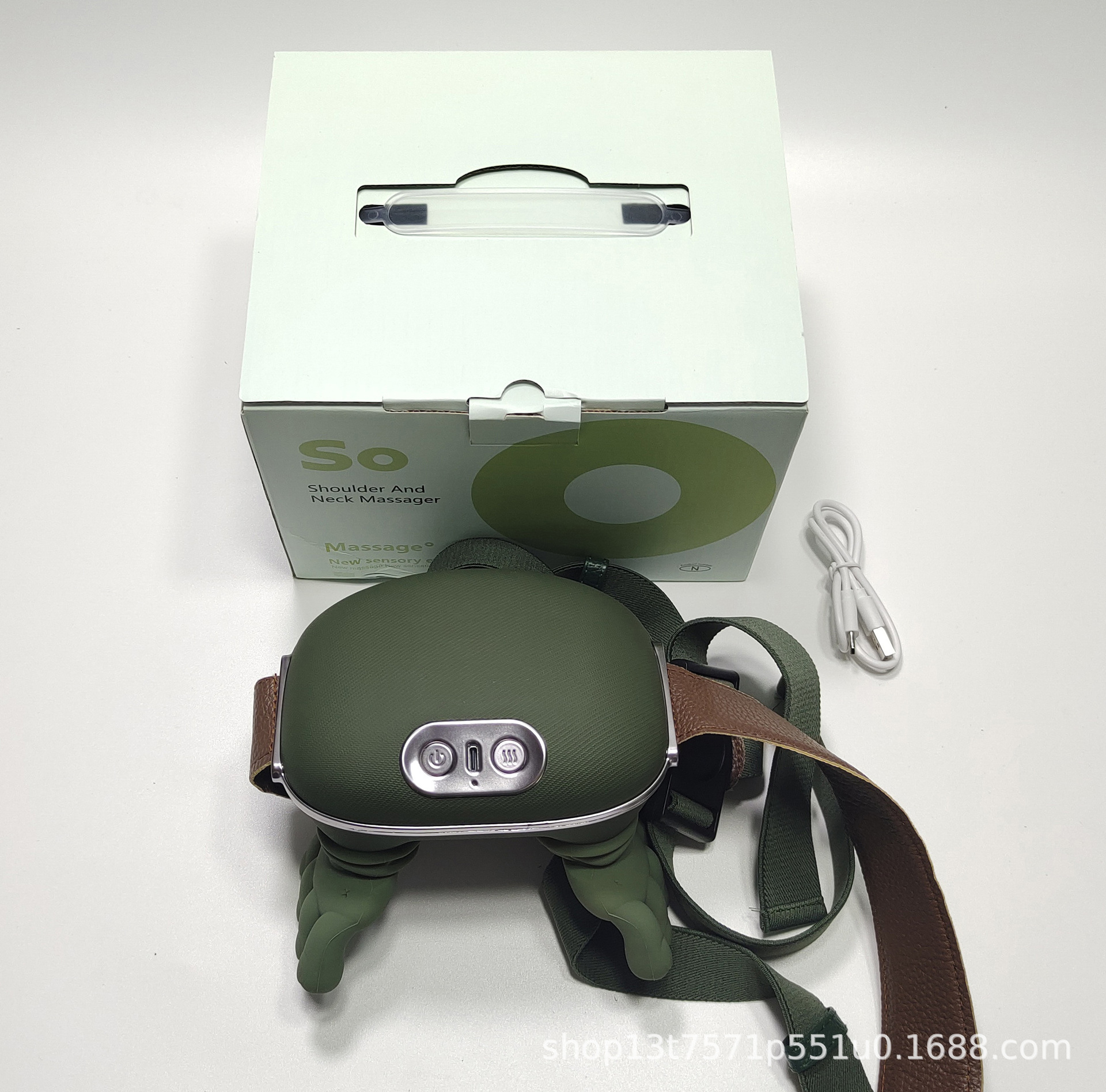 Fabricantes transfronterizos Amazon hombro y cuello masajeador multifuncional casero masajeador cervical calentador masaje de masaje de masaje de masaje