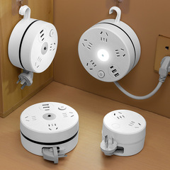伸縮式収納ソケット、ワイヤープラグ付き、ライブブロードキャスト電源タップ、Douyin電源タップ、電気補償品電源タップ、プラグインタップ