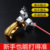 Street resin with laser stainless steel, slingshot with flat rubber bands, wholesale, infra-red laser sight