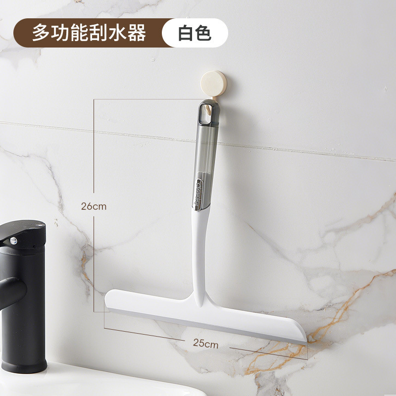 ガラスの神器を拭く家庭用トイレの床面鏡シリコンワイパー床スクレーパー清潔工具窓拭き器|undefined