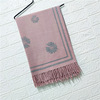 Double-sided cloak, demi-season scarf, long universal cashmere, increased thickness, wholesale