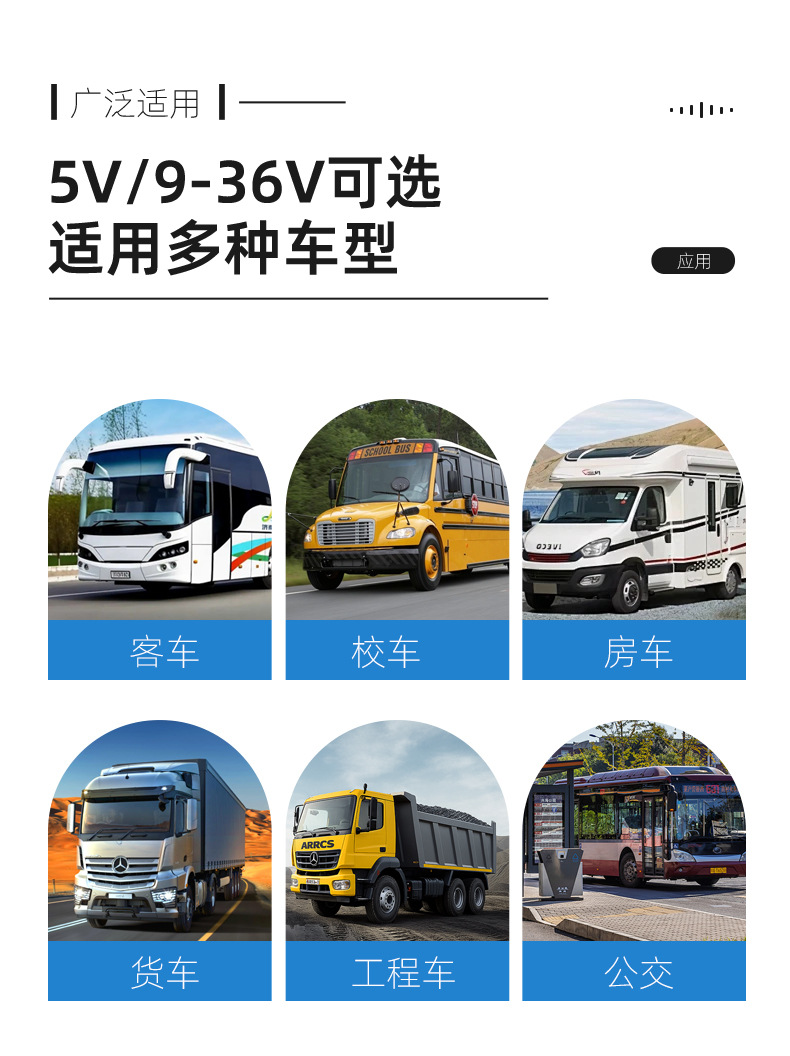 Metal Truck Recorder Car Camera Hd Infrared Night Vision Waterproof Car Monitoring Driving Camera