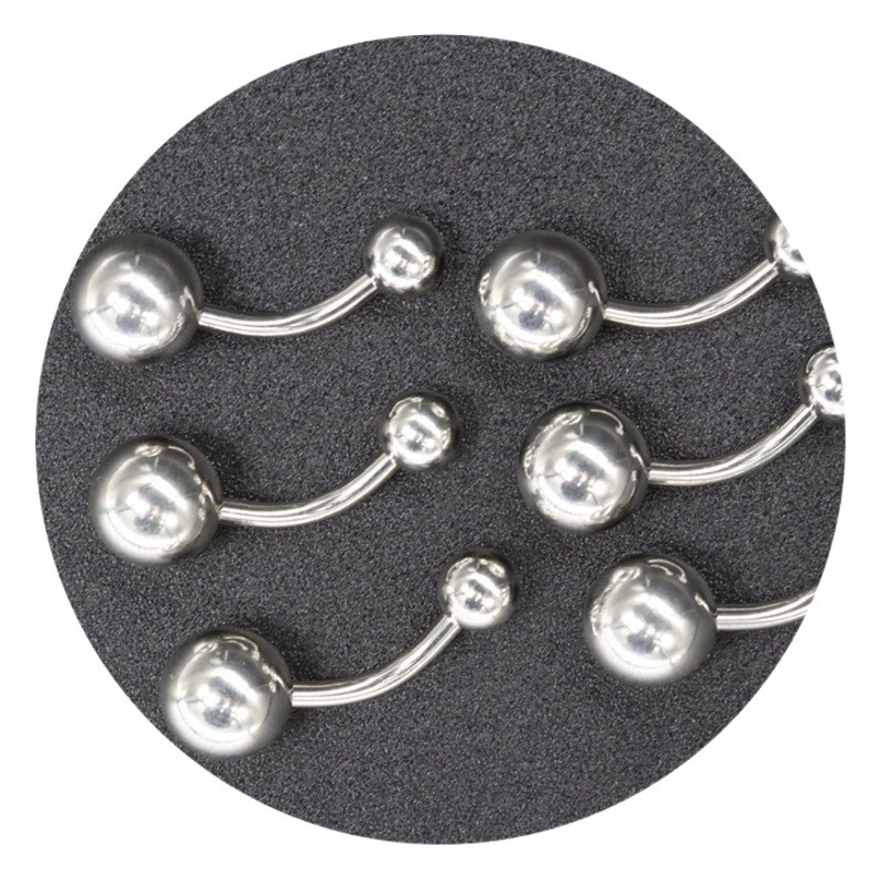 Фабрика Прямая оптовая продажа из нержавеющей стали кольцо пупка из нержавеющей стали пирсинг человеческого тела европейский и американский пупок кольцо оптом в наличии