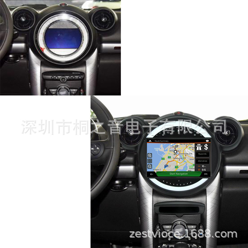 07-13 BMW 미니 자동차 안드로이드 네비게이션 CARPLAY 블루투스 통합 자동차 디스플레이의 국경 간 응용 프로그램