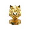 Chinese 3D three -dimensional lion tiger ornaments Creative relief animal zinc alloy desktop logo metal crafts factory