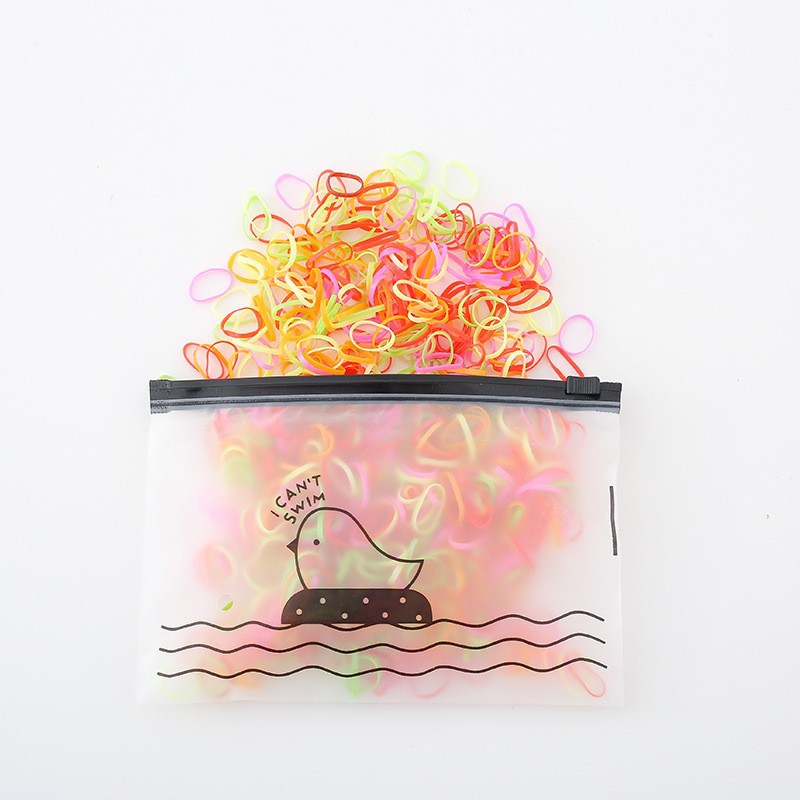 Simple tiras de goma desechables para mujeres cuero cabelludo cubierta cabello para niños no lastimar el cabello tiras de goma anillo cabello cabello cabello al por mayor