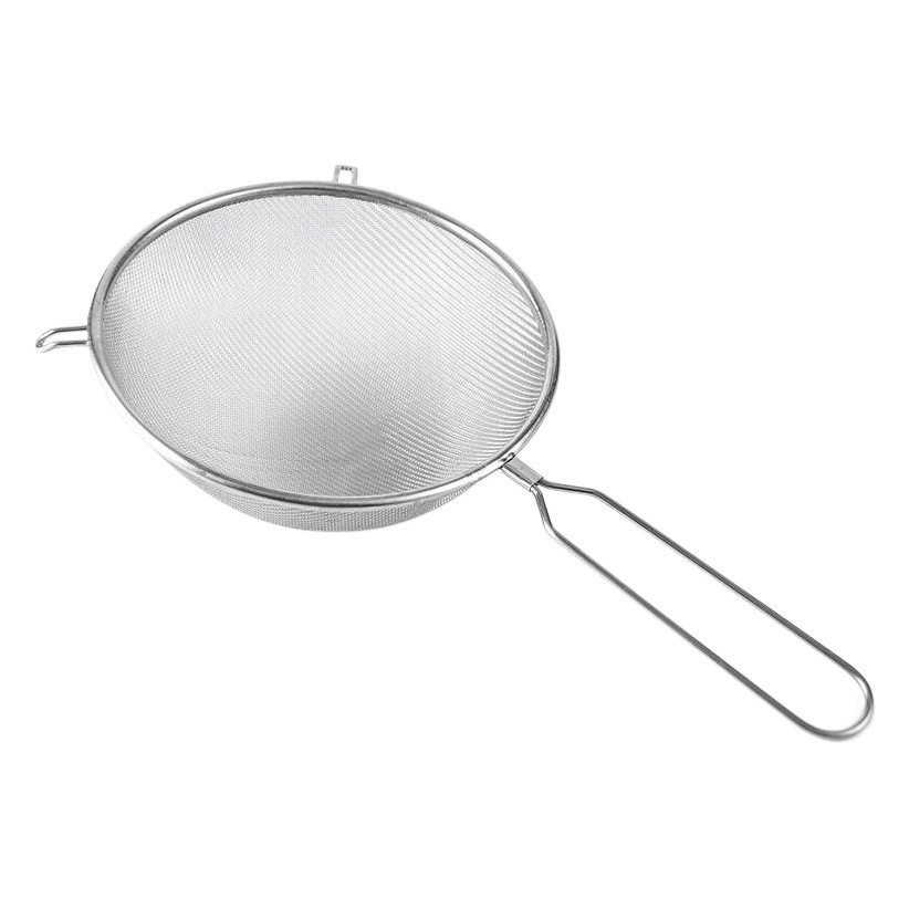 Фильтр для чая с соевым молоком, двойной ушной дуршлаг из нержавеющей стали, дуршлаг, зашифрованная сетка, домашняя кухня, магазин чая с молоком, утечка сока