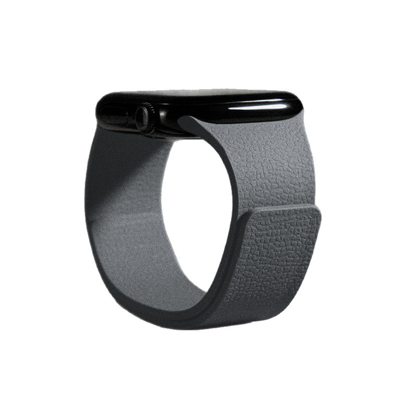 Aplicable a Apple S11 lichi grain magnetic S8 silicone S9 nuevo SE monocromático S10 deportivo S8 creativo S7 correa