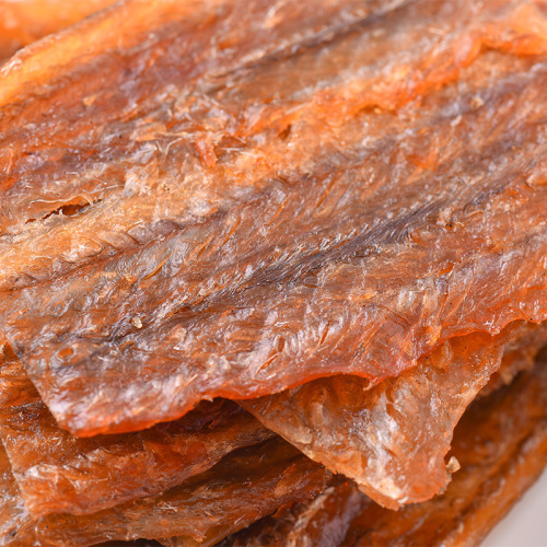 Roasted Eel Fillet 500g Large Can Pregnant Women Snack Fish Dry Seafood Beihai Ready-to-Eat Snack Leisure Roasted Fish Fillet