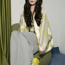 杨幂同款2026春款新中式上衣国风高级感减龄汉服开衫气质时尚外套