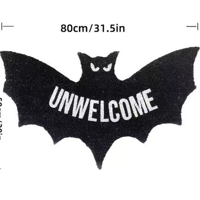 Mat, Pumpkin Spider Web Foot — Avtomobil döşəmə paspasları - jywsj-24-4060cmimitation-cashmere-with-non-slip-plastic-bottom
