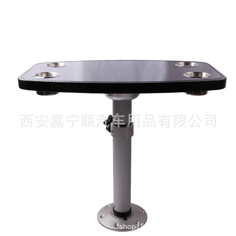 Tablero de mesa RV tablero de mesa negro Casa de viaje tablero de mesa negro