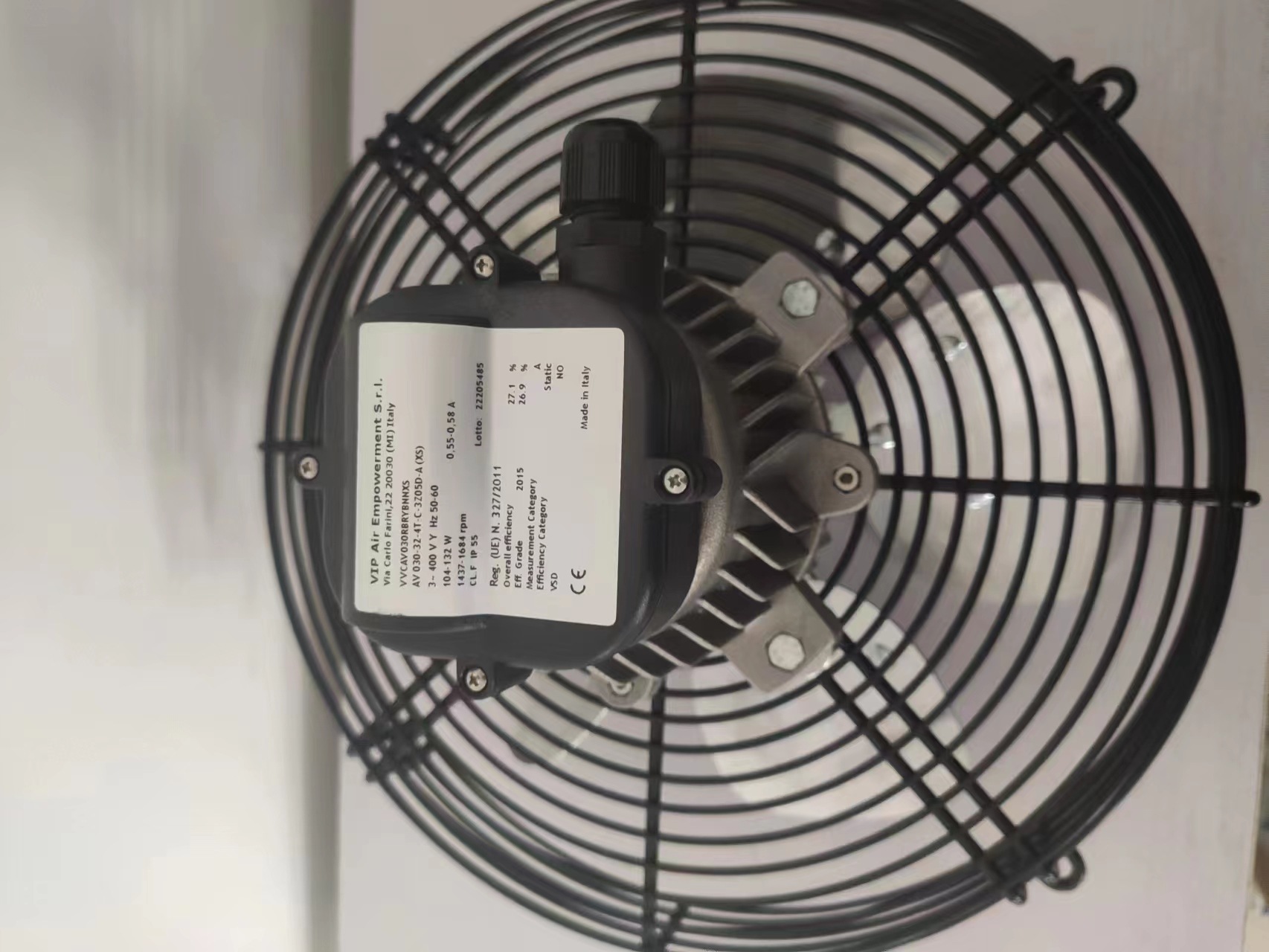 VIP AIR EMPOWERMENT风机ER071-27-BT- -3X07M ER080-18-6T- -3X2