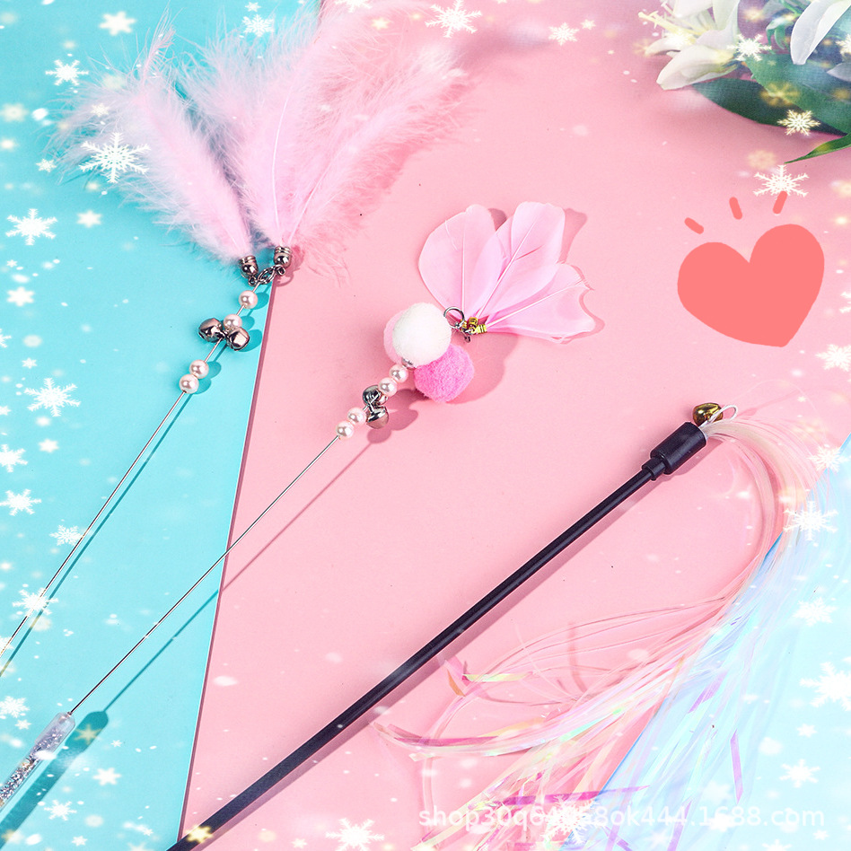 핑크 투피스 세트 + 컬러풀한 요정 지팡이