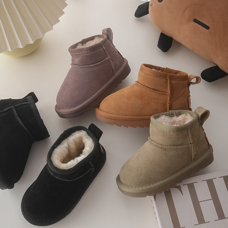 Australian trendy cool children's snow boots mall, the same model as the 23rd winter new boys, girls, children, big_voghion.com