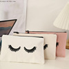 False eyelashes, pencil case, cartoon capacious organizer bag, new collection