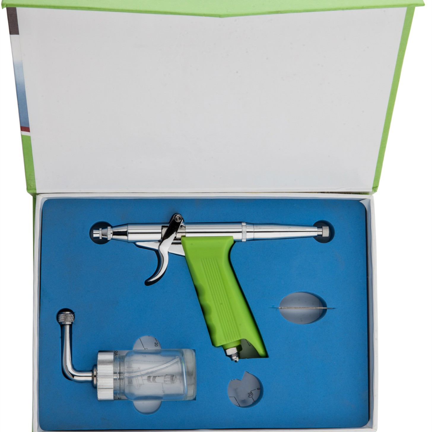 爽肤水专用0.3mm口径侧壶22ml双动手枪式喷笔 TD-116BL